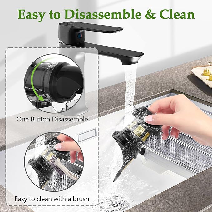 Anybear Masticating Juicer Machines, 3.5" Large Feed Chute Cold Press Juicer Fit Whole Fruits Vegetables with Quiet Motor | 5 Speed Modes | Easy to Clean with Brush | BPA Free (Silver & Black)