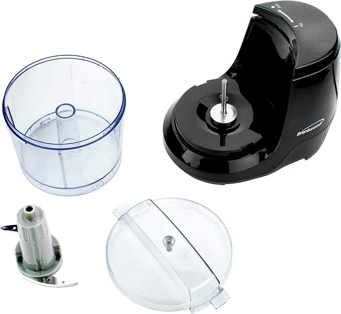Brentwood MC-109BK 1.5 Cup Mini Food Chopper, Black