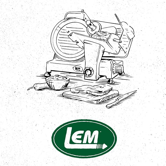 LEM Products 8 ½ Inch Aluminum Electric Meat Slicer Machine, Includes Two Stainless Steel Blades, Serrated and Fine, Silver