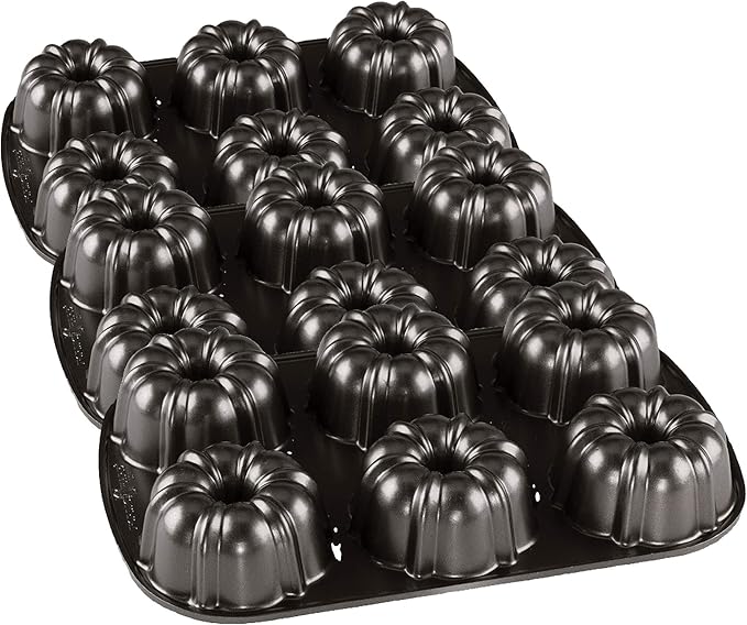 Nordic Ware Classic Bundtlette (Pack of 3)