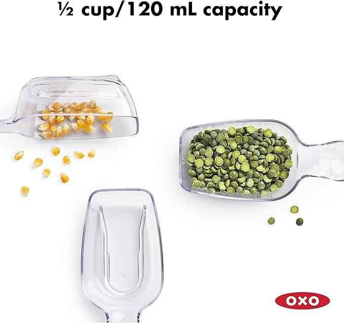 OXO Good Grips POP Container Accessories 3-Piece Scoop Set,(Pack of 2)