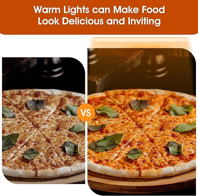 Whalefall 35" Countertop Food Warmer,3-Tier Food Warmer Display Commercial, Warm for Food Pizza Warmer w/ 3D Heating with Stainless Frame Sliding Glass Doors Pastry Display Case for Buffet Restaurant