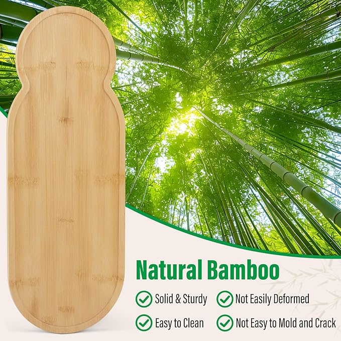 Appliance Slider for Ninja Single Serve Coffee Maker PB051/PB041, Bamboo Kitchen Appliance Sliding Tray for Coffee Maker, Coffee Slider for Countertop for Ninja Accessories, 5.9”W x 16.5”D