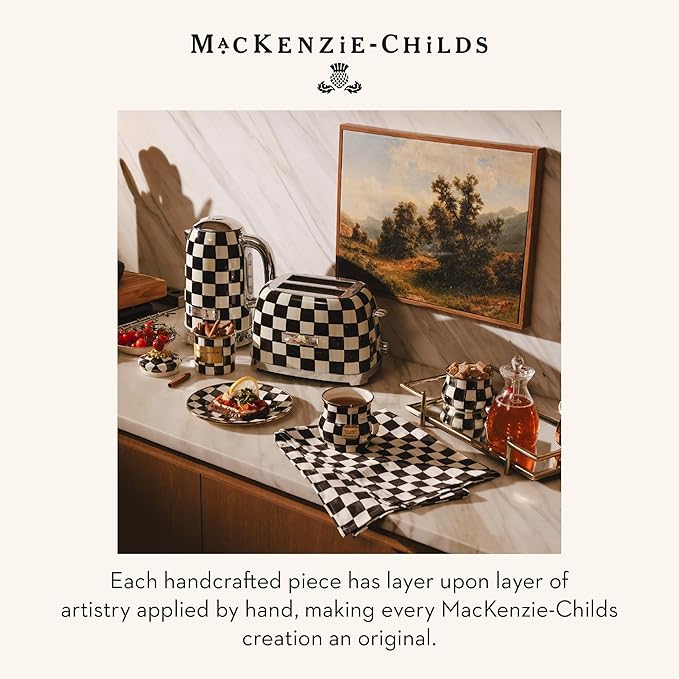 MACKENZIE-CHILDS Courtly Check French Press