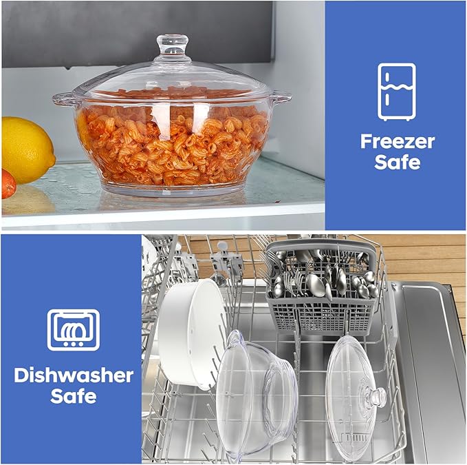 Glass Microwave Steamer for Vegetables, Broccoli, Fish & Food – Oven Safe Steamer Bowl for Cooking, BPA-Free, Odorless & Dishwasher Safe（1.5L）