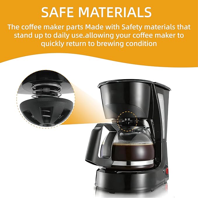 Coffee Machine Brew Basket Bottom Spring Loaded Stopper Kit - Compatible with Mr. Coffee, Black & Decker & Hamilton Beach Models 990117900, 990237500,Coffee Maker Replacement Parts & Accessory