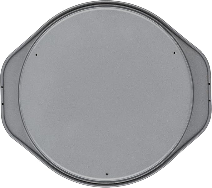 Farberware GoldenBake Bakeware Nonstick Baking Pans/Cake Pan Set, Round, Insulated, Two 8-Inch, Gray