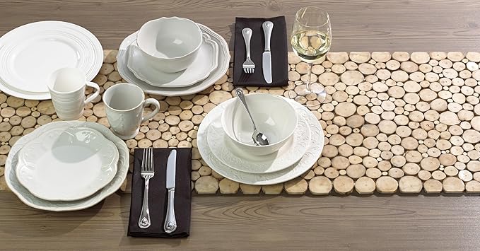 Lenox 806686 Opal Innocence Carved 4-Piece Place Setting