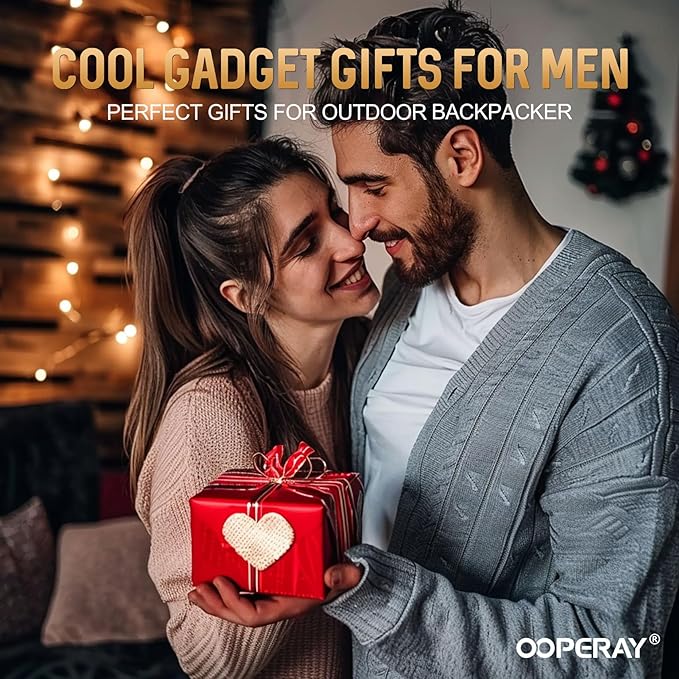 Gifts for Men Him Dad, Christmas Stocking Stuffers for Men, EDC Keychain Knife for Husband Grandpa, Christmas Fathers Day Birthday Gifts for Him Dad Husband, Stocking Stuffers for Grandpa Papa