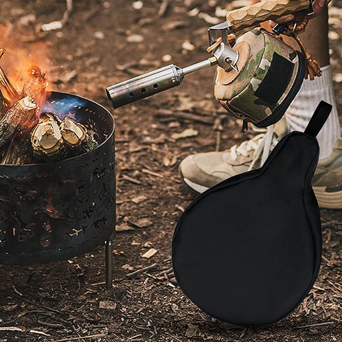 Cast Iron Skillet Bag, Fits 8/10/12 In Skillets Waterproof Camping Cast Iron Skillet Travel Carry Bag, Heavy Duty Skillet Pan Bag for Outdoors(2pcs)