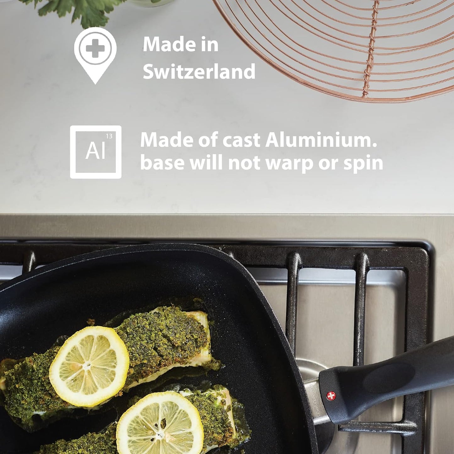 Swiss Diamond Nonstick Wok with Lid - 12.5"