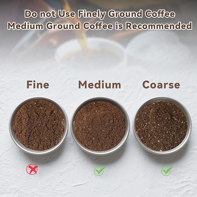 Coffee Basket Compatible with Ninja Coffee Maker, Reusable Basket Filters for Ninja PB051 & PB041ST, 1pack