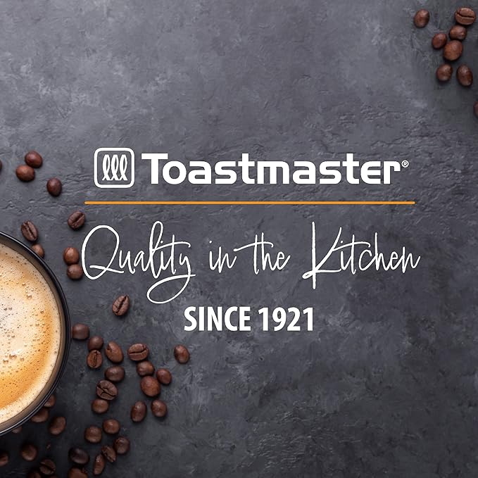 Toastmaster 12-Cup Digital Touchscreen Drip Coffee Maker - Programmable Automatic Coffee Machine - Kitchen Appliance with Keep Warm Setting