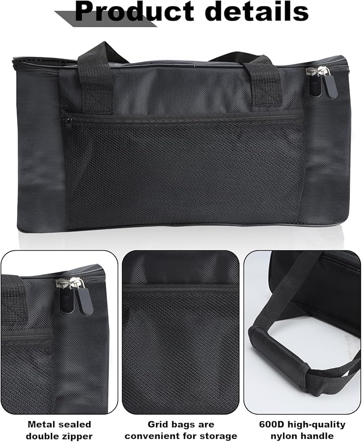 Carrying Bag for Bella 2 Slice Slim Toaster,1-Pack Portable Heat-Resistant Waterproof Bag for 2-Slice Toasters, Fits 35165-063A/35117/35164-063A/35163-063A, Storage-Friendly (Toaster Not Included)