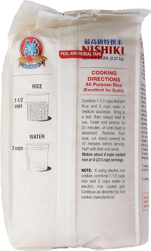 Zojirushi EP-RAC50 Gourmet d'Expert 1350-Watt Electric Skillet & Nishiki Medium Grain Rice, 80 Ounce