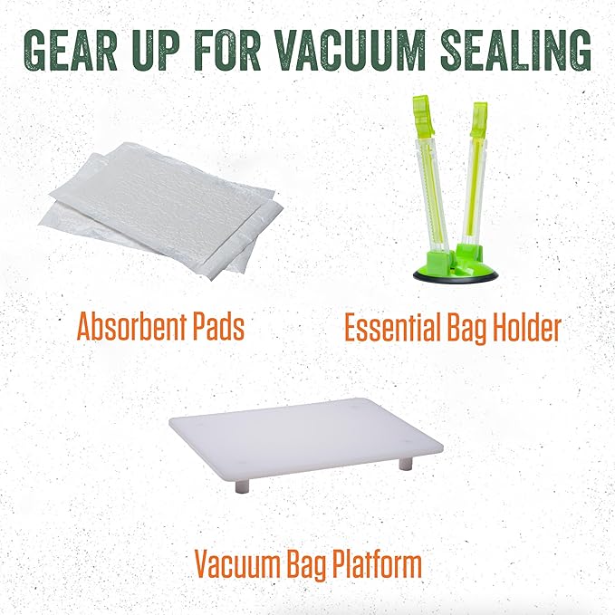 LEM Maxvac 11" x 16" Gallon Resealable Vacuum Bags