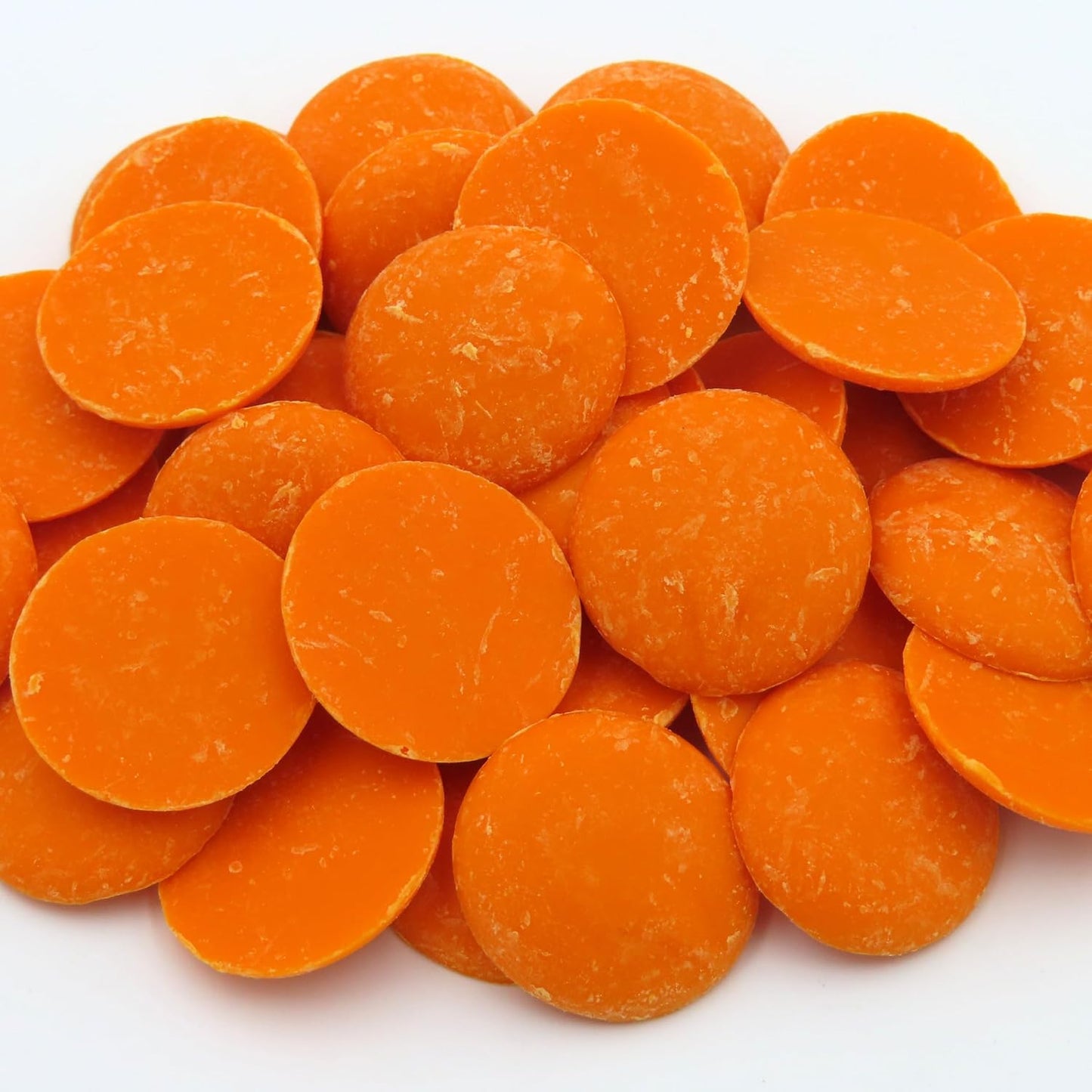 MERCKENS Coating Wafers, Orange Melting Chocolate, 2 Pound Package