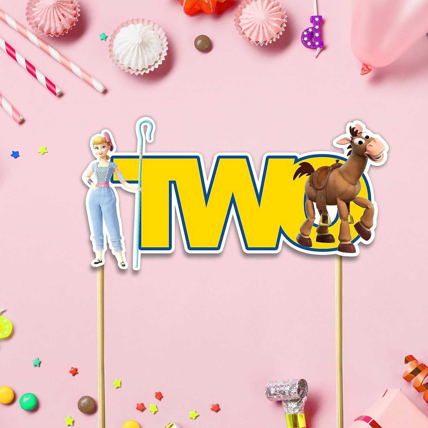 Seyal® Toy stry Two Cake Topper