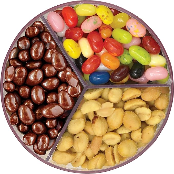 The Original Triple Candy Machine, Fun Candy and Nut Dispenser Pink