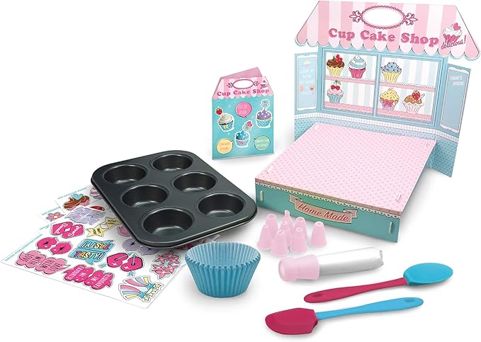 Gusto GD 18009 Bake, Decorate, Play Cupcake Shop Activity