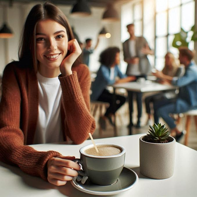 Party Essentials Bamboo 5.5" Coffee Stirrers/Beverage Stir Sticks, 1000-Count, Natural
