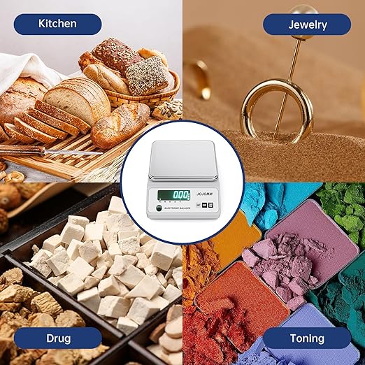 Lab Scale 3000g x 0.01g High Precision Electronic Balance,0.01g Accurate Analytical Balance Lab Scale,Digital Industrial Scientific Gram Scale for Kitchen,Labs,Jewelry(3000g, 0.01g)
