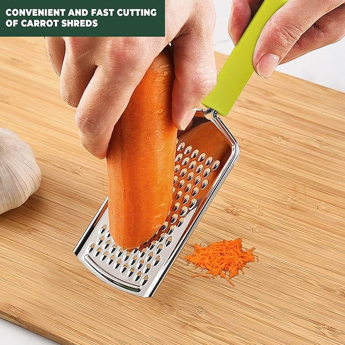 Apple Peeler:Pear Fruit Vegetable Peeler,Manual peeler for Peeling Apples, Pears, Cucumber;Garlic Carrot Potato Cheese Zester Grater, Essential Kitchen Tool(2-Pack) (green)