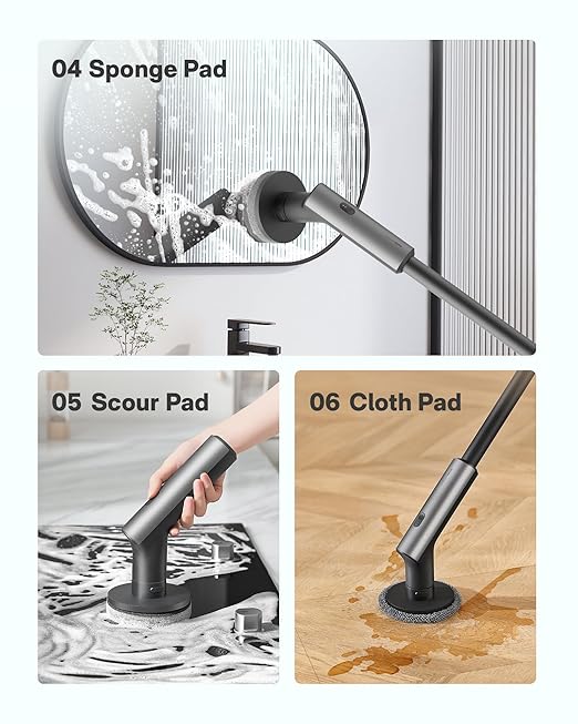 HOTO Smart Food Scale Bundle with Electric Spin Scrubber