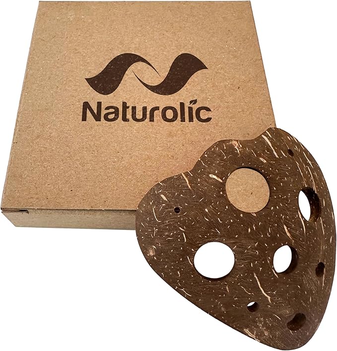 All-Natural Herb Stripping Tool | Herb Stripper with 9 Holes | Herb Peeler for Thyme, Cilantro, Rosemary, Basil, Kale, Chard, Beets, etc | Eco Friendly Kitchen Gadget | Metal & Plastic Free