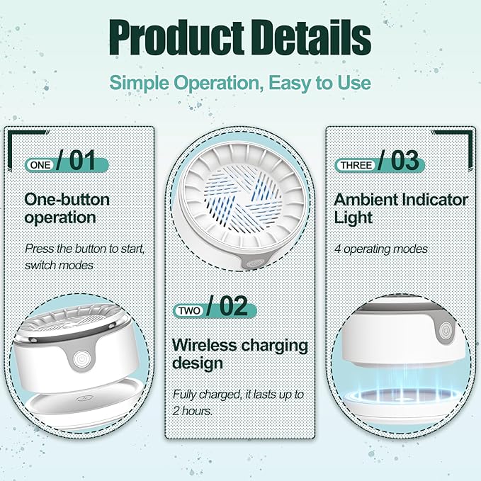 Fruit and Vegetable Washing Machine,Waterproof Fruit and Vegetable Cleaner, Latest Titanium Electrolysis Purification Wireless Charging Suitable for Washing Fresh Produce
