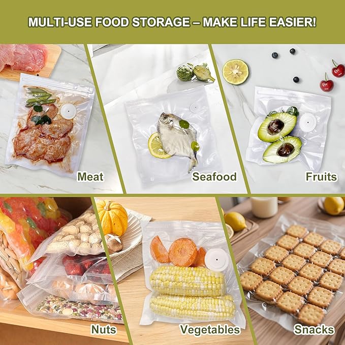 Vacuum sealer machine + Vacuum sealer bags