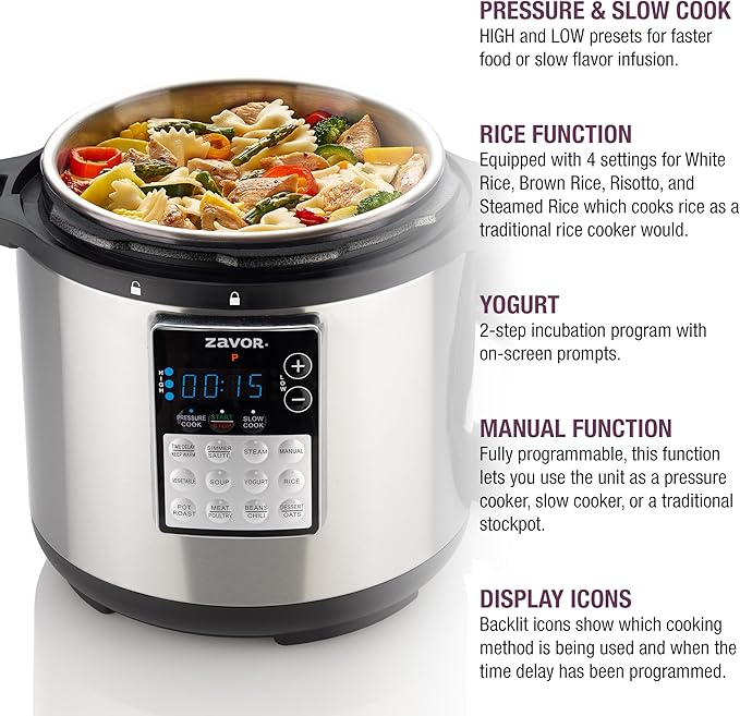 Zavor LUX Edge 2 Multicooker, 8 Quart