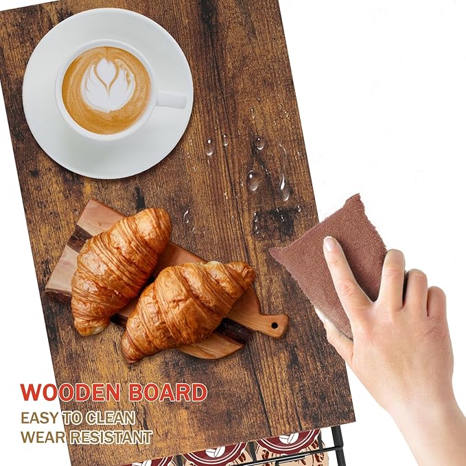 NANANARDOSO Coffee Pod Holder for Counter, 5 Tier Coffee Pod Drawer for Keurig Pod Storage Drawer Holder, 90 Capacity Pods Storage Organizer Cups Capsule with Sliding Baskets for Coffee Station