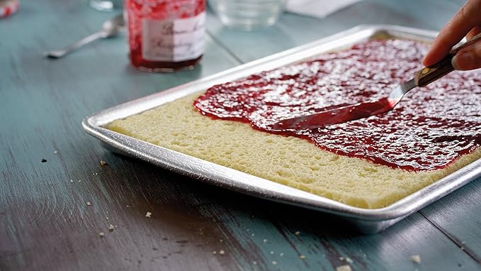 Doughmakers Jelly Roll Commercial Grade Aluminum Bake Pan 10 x 15