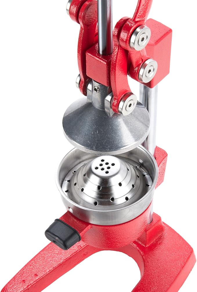 CO-Z Manual Citrus Juicer, Professional Orange and Lemon Juice Maker, Easy to Clean, Red