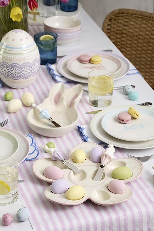 Oneida 898192 Bunny Hop Dinner Plates, Set Of 4
