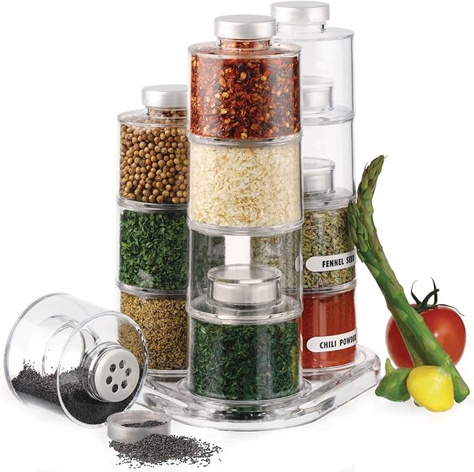 Prodyne Spice Toweer Carousel, 12-Bottle
