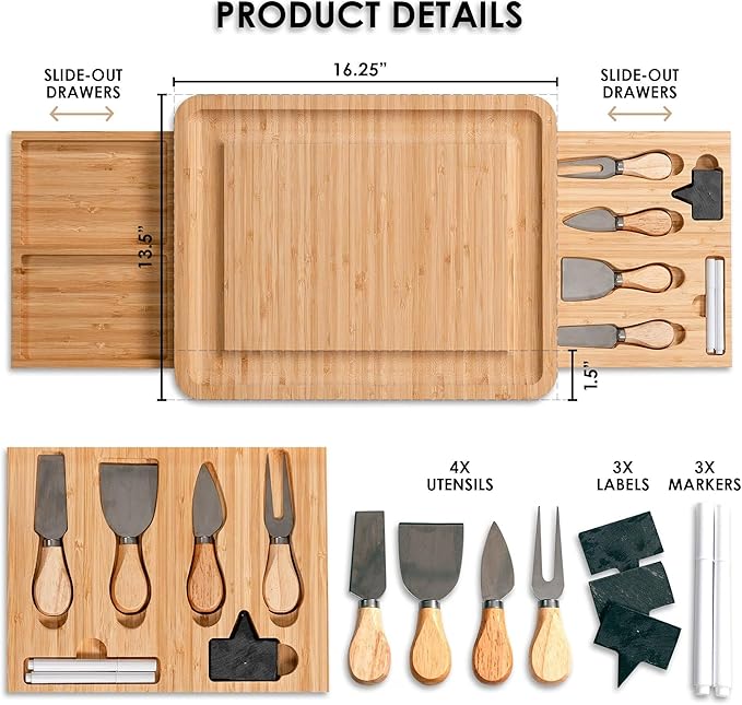 Personalized Retirement Charcuterie Board, Employee Appreciation Cheese Board - Retirement Gifts for Coworker, Farewell Gifts for Boss, Leader
