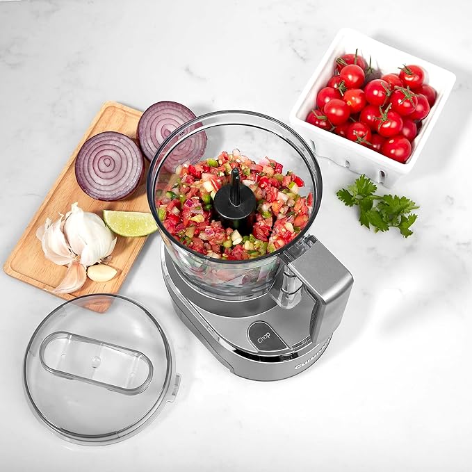 Cuisinart Mini Food Processor & Chopper, Small Stand Mixer for Vegetables, Meats & More, 4 Cup, Electric, Black, RMC-100