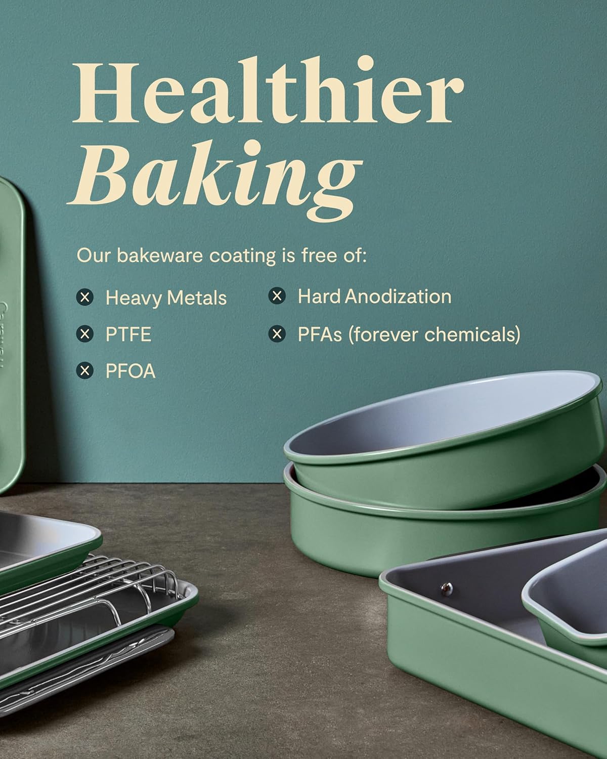 Caraway Non-Stick Ceramic 12-Cup Muffin Pan Duo - Naturally Slick Ceramic Coating - Non-Toxic, PTFE & PFOA Free - Perfect for Cupcakes, Muffins, and More - Marigold