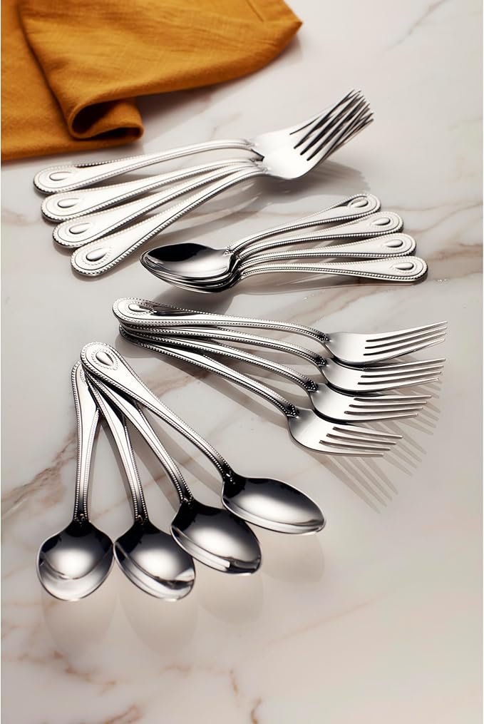 Lenox 894745 French Perle Salad Forks, Set Of 4