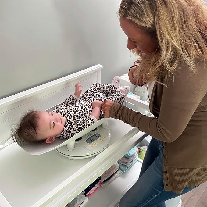 Salter Electronic Baby and Toddler Scale - Digital Infant Scale with Removable Tray, 44 lb Capacity, Hold Function and Zero Tare Feature for Accurate Weight Tracking