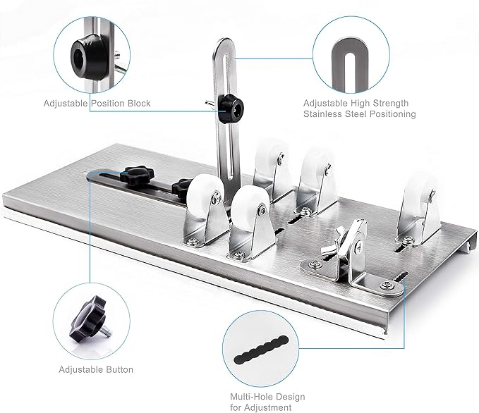 Glass Bottle Cutter, Upgraded Bottle Cutting Tool Kit, DIY Machine for Cutting Wine, Beer, Liquor, Whiskey, Alcohol, Champagne, Bottle Cutter for Round Bottle by Camdios