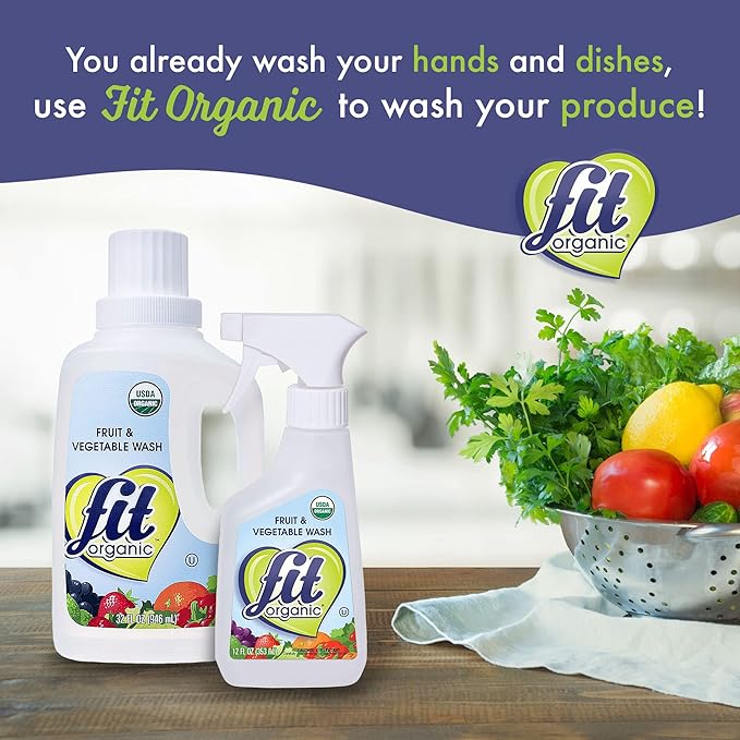 Fit Organic Produce Wash Soaker Org