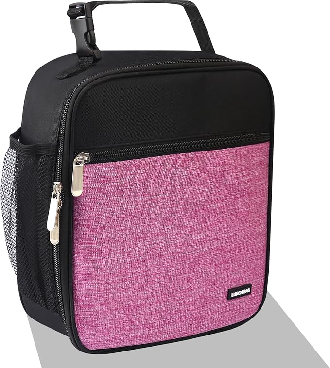 Lovoeo Lunch box Lunch bag for men women Insulated Lunchbox Lunch bags for Work Picnic Travel (Thicken purple)