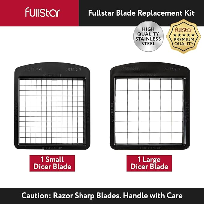 fullstar 8 in 1 Black Chopper And Blade Replacement