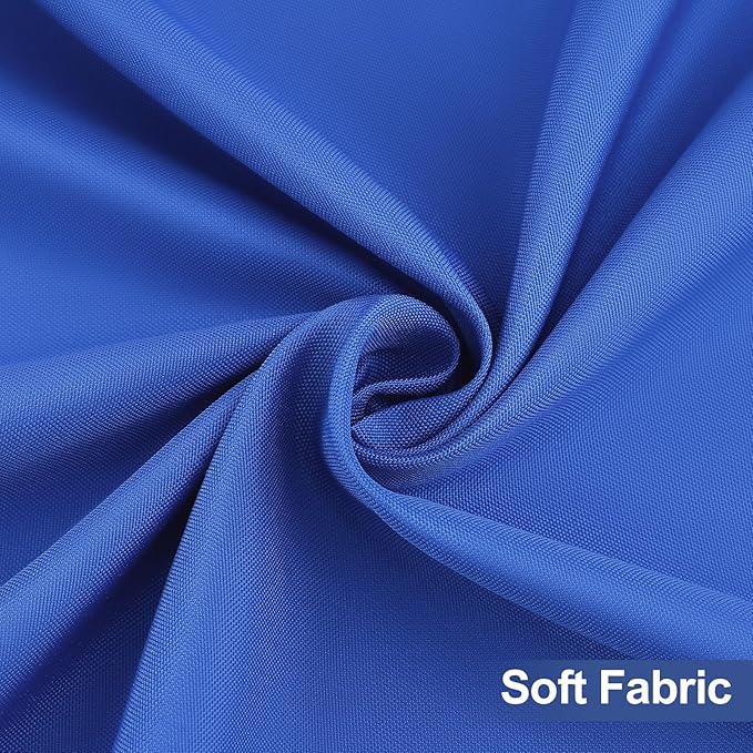 homing Rectangle Table Cloth Cover, Waterproof Polyester Elastic Fitted Tablecloth, Fits for 5 Foot Folding Tables, Washable Table Protector for Picnic, Camping, Outdoor (Blue, 36" x 60")