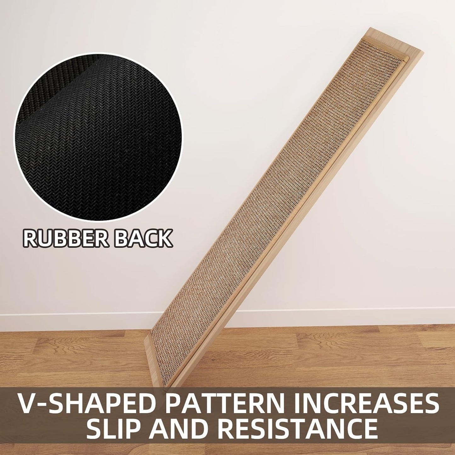 Kitchen Mat 1 PCS, Cushioned Non Slip Rugs for Kitchen Floor, Absorbent Runner Comfort Standing Mats Washable for Kitchen, Office, Home (Brown, 17.3"x30")