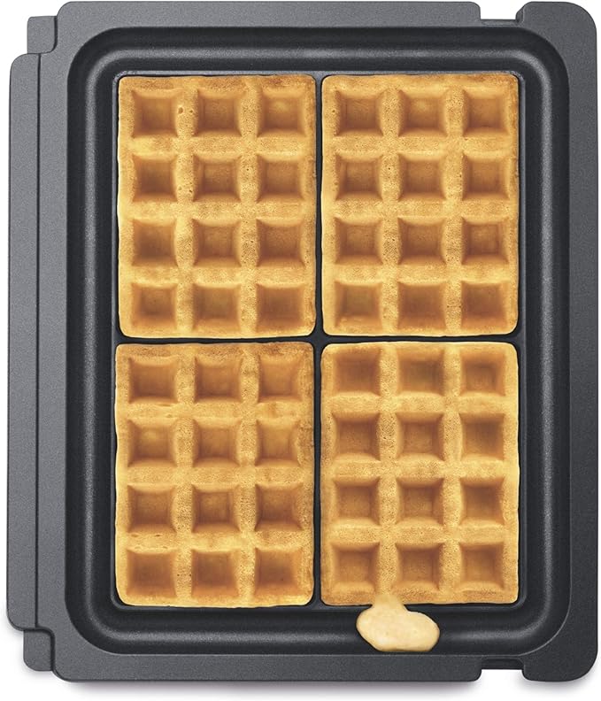 Breville No-Mess Waffle Plates for Breville Smart Grill (BGR820XL)