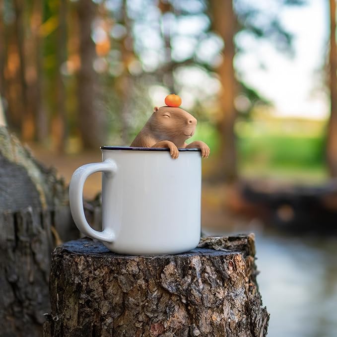 Genuine Fred CAPYBARAHHH Tea Infuser, Cute Capybara Design- For Loose Leaf Tea, Flexible, Easy to Clean Silicone, Fun Gift for Tea Lovers, Clever Kitchen Gadget